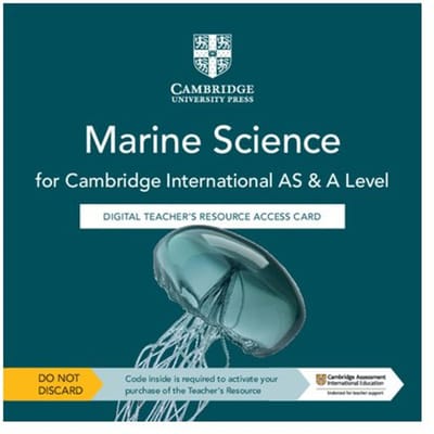 Cambridge International As & A Level Marine Science Digital Teacher's Resource Access Card - Brown, Claire