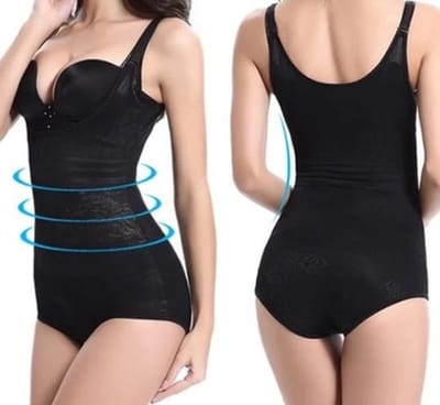 CHPN - Shapewear - Corrigerend Ondergoed - High-Waist - Zwart - Shape wear - Body - Large - Elastisch - Ondergoed - Shapen