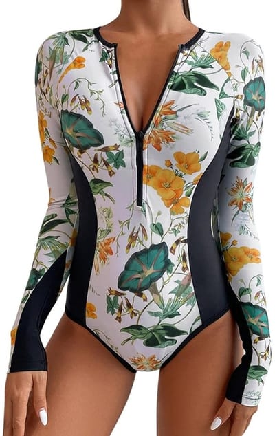 Anti verbranden badpak - Lange mouwen - Mode - Zwemmen - Bikini