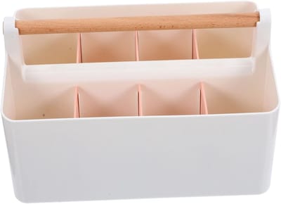 Cosmetische Organizer - Opberghouder Bureau - Netjes Houden - Met Handvat - 25x17.5x11.5CM - Zoals Getoond