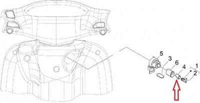 originele sloten set voor scooter piaggio 50 vespa pk 1982 tot 1990 178562 nieuw