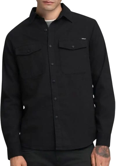 Replay Cotton Denim Overhemd Heren - Maat M