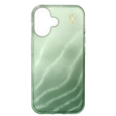 iDeal of Sweden Clear Case geschikt voor MagSafe geschikt voor iPhone 16 - Sage Green