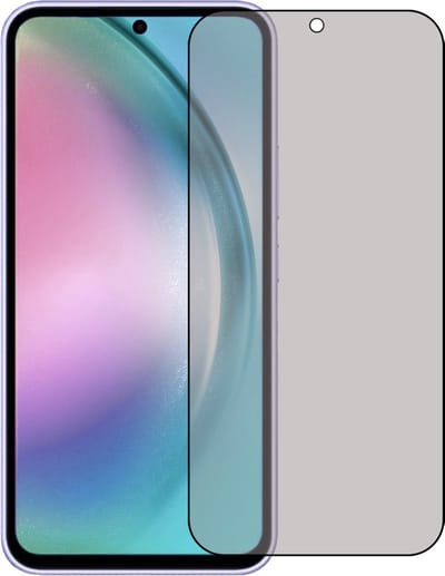 Screenprotector Geschikt voor Samsung Galaxy A54 - Privacy Filter - Beschermglas - Gehard Glas - Tempered Glass - Screen Protector
