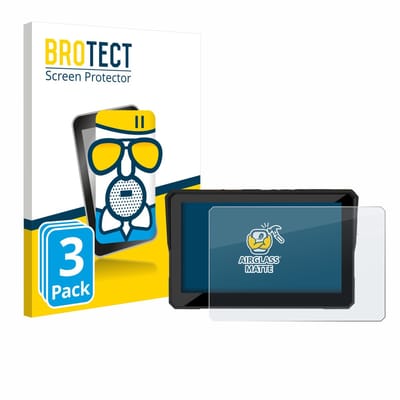 BROTECT - Screenprotector voor Carpuride W502 Pro 5" - Folie Beschermfolie Beschermglas matte 3 Stuks