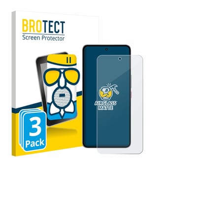 BROTECT - Screenprotector voor Nubia Neo 3 GT 5G - Folie Beschermfolie Beschermglas matte 3 Stuks