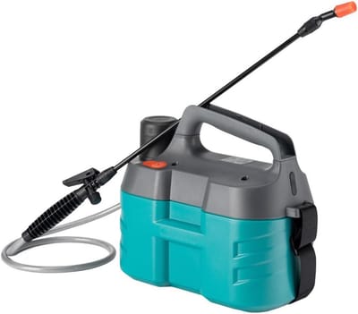 Elektrische Rugzak Sproeier - Tuin Sproeier Batterij - Gazon Besproeien - Zelfverbindende Pomp - 5 Liter - Groen