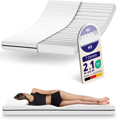 Premium koudschuimmatras, Gemiddeld, hoogte 15 cm, hypoallergeen en ademend 90x200cm