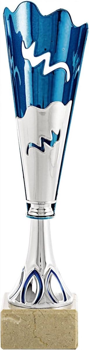 Sport Trofee - Award Beker - Wedstrijd Prijs - Design Houders - 33 cm - Zilver