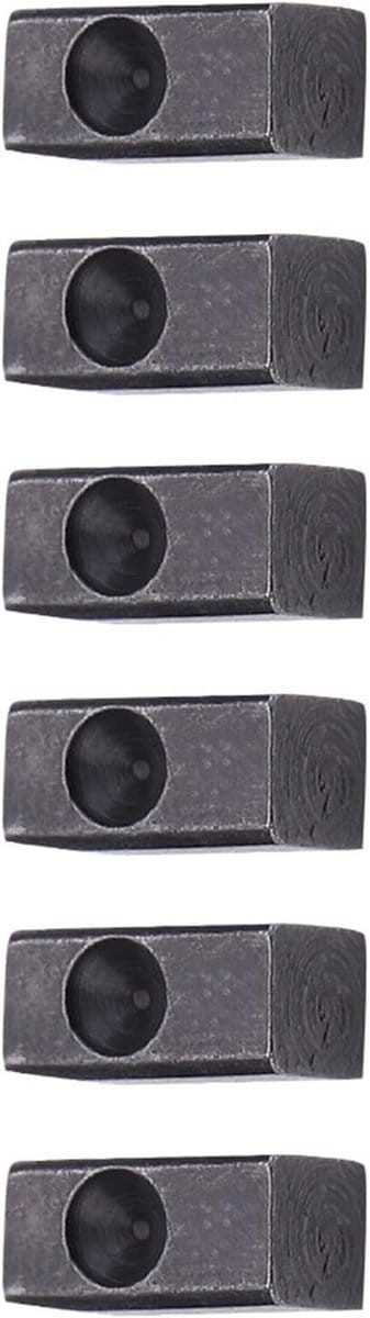 6 Stuks Insert Blokken voor Floyd Rose Gitaar, String Lock Blokken voor Elektrische Gitaarbrug en Zadel, Hoogwaardige Metalen Onderdelen voor Verbeterde Geluidskwaliteit