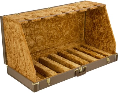 Fender Classic Series 7 Guitar Case Stand Brown - Gitaarstandaard