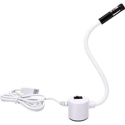 Lumière de Positionnement pour Machine à Coudre USB Guide de Quilting Magnétique avec Col de Cygne Flexible pour une Couture Précise