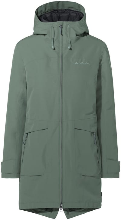 VAUDE Women's Skomer Winter Parka III, Jas, Regenjas, outdoorJas, Regenjas, met kap, Hardshell Jas, Regenjas, waterdicht, Dames, Outdoorjas
