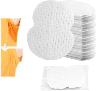 Allecto Plus - 100 stuks Zweetpads Oksel voor Mannen en Vrouwen - Katoenen Zweetpads zelfklevend - Absorberend onzichtbaar comfortabele okselbescherming - Perfecte Pasvorm - Tegen Zweten - Onzichtbaar