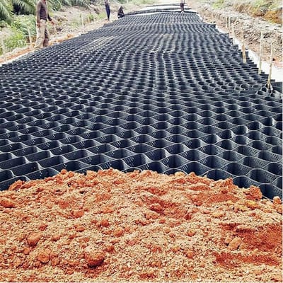 Bodemrooster Stabilisator - Honingraat Rooster - Oprit Verstevigen - Regenwater Afvoer - 4 x 7 Meter