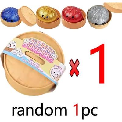 Knoedel Squishy Speelgoed Mysterie Knoedel Squishies Langzaam Rijzende Squishy Bal Bureau Ornament Huis Kantoor School Ontspanningsattributen beige