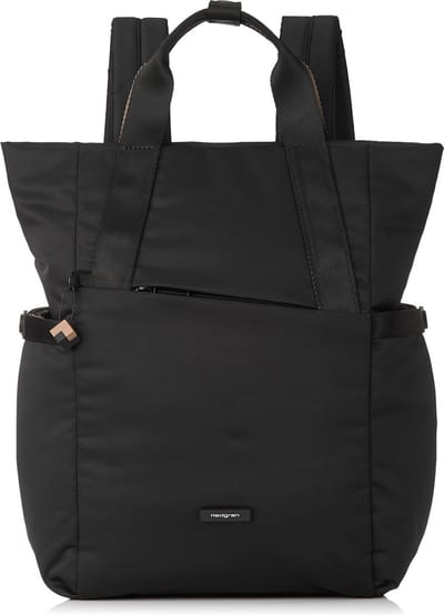 Hedgren Vrije tijd rugzak Rugzak met laptopvak Nova Solar Backpack / Tote 14" Black Zwart