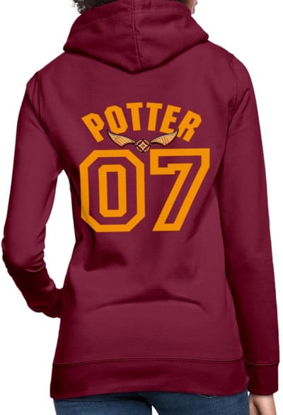 Harry Potter Gryffindor Quidditch Potter Hoodie Dames