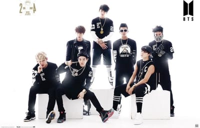 Bts Black And White Poster 61x91.5cm