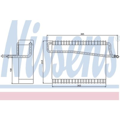 Verdamper, airconditioning NISSENS 92271