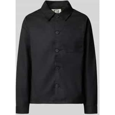 Regular fit overhemdjack met viscose, model 'Marco'