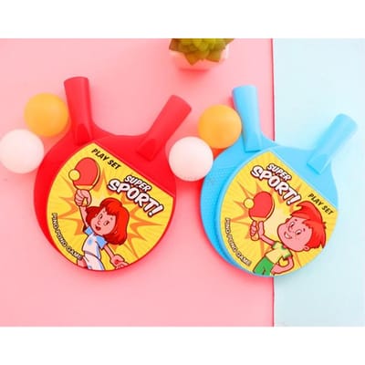 1 Paire Jouets d'Entraînement de Tennis de Table pour Enfants Petites Balles d'Entraînement Prix Puzzle Maternelle Raquettes Équipement Sportif