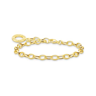 Thomas Sabo Armband 925 sterling zilver Zilver 17 Goud 32023681