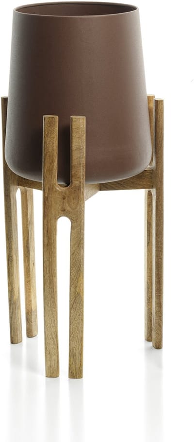 The Forked Root Planter - Natural Brown - L