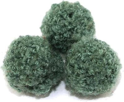 Kleurige pompoms set van 120 stuks van 15 mm voor creatieve handwerken, knutselen, en DIY-projecten, ideaal voor Pasen, Kerst en kinderen