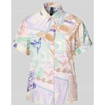 Regular fit Blouse in All-over look