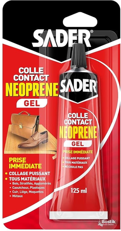 Contactlijm Gel - Montagelijm Sterk - Meerdere Materialen - Waterbestendig - 125 Milliliter - Transparant