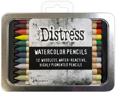 Ranger Tim Holtz Distress Watercolor Pencils 12 st Kit #5 TDH83597 Tim Holtz (02-24)