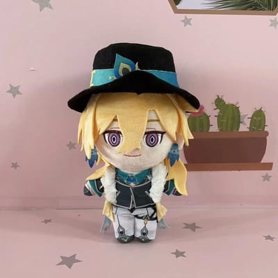 Honkai: Star Rail Aventurine Pluche Poppen Speelgoed 20cm Cartoon Cosplay Schattig Zacht Gevuld Kussen Cadeau 20cm