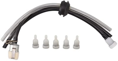 Allecto - Brandstofleiding Grommet - Brandstoftank Vent Kit - Betrouwbare vervanging - 3 Gat - Grastrimmer - Tuingereedschap - Geschikt voor Mantis