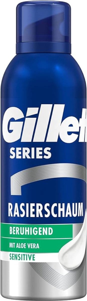 Gillette Series - Scheerschuim - Gevoelige Huid - With Aloe Vera - 250ml