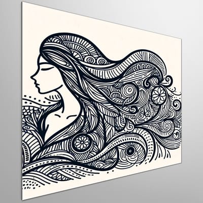 Kunstprint | Wanddecoratie | Dibond | 20 × 20 cm