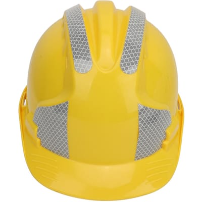 Casquette de Travail Sûre Casque de Sécurité ABS Amélioré Résistance aux Chocs Casque Réglable pour Chantier de Construction