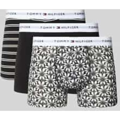 Tommy Hilfiger 3-pack Trunk Print+ Trm Stpe/blk/palm Flrl Size: M | Underpants Outlet | Heren | Zwart