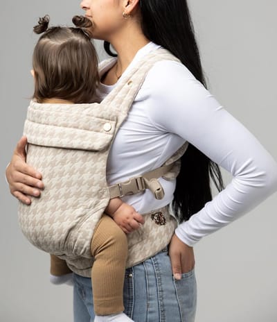 Draagzak - Baby drager - Comfortabel dragen - Heupgezond ontwerp - 32-158 kg - Hondentand