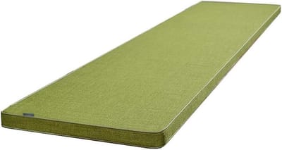 Tuinbankkussen, 2- of 3-zits bankmat Pad Patio Bench Pad ligkussen Vervanging Matraspad Binnen Buiten Patio Rechthoek bankkussen 5/8 cm dik Verschillende maten-Groen 100 × 30 × 8 cm (39 × 12 ×