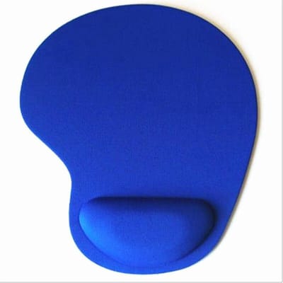 *** Muismat Comfort Blue - RSI Traagschuim Pols Ondersteuning - Ergonomische Muismat - van Heble® ***