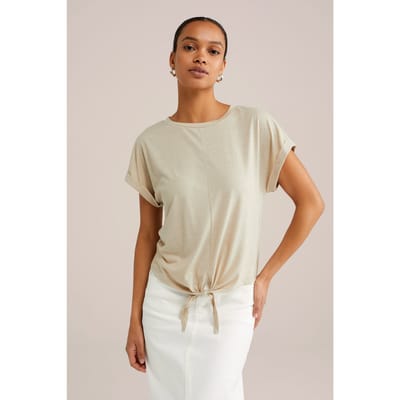 WE Fashion T-shirt Beige Taglia: XS | Camicie Outlet | Donna | Marrone