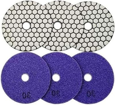 Polijstpads - Schuurschijven - Droog Polijsten - Hars Gebonden - 100 mm - Niet gespecificeerd