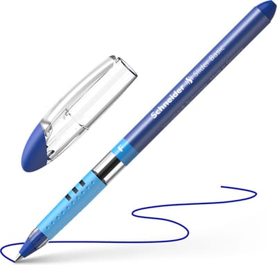 Schneider balpen - Slider Basic - penpunt F 0,3mm - blauw - S-151003