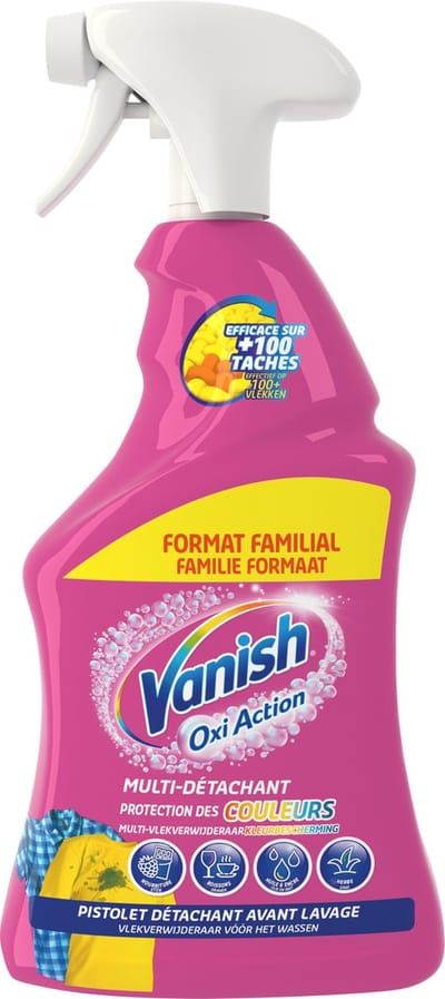 Vanish Oxi Action Vlekverwijderaar 4-in-1 Spray - 940ml