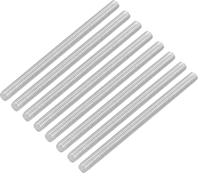 16 stuks draadstangen, M3 x 45 mm roestvrij staal 304 klinknagels stang rechtse schroefdraad M3-0.5 voor montage van meubels en machines