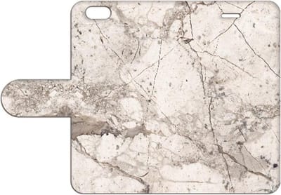 Apple iPhone 6 | 6s Bookcase Marmer Beige