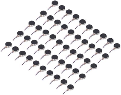 Mini Vibration Motors 50Pcs - DC 3V 12000RPM Micro Vibrerende Motoren voor Mobiele Apparaten, Geschikt voor DIY Projecten en Speelgoed