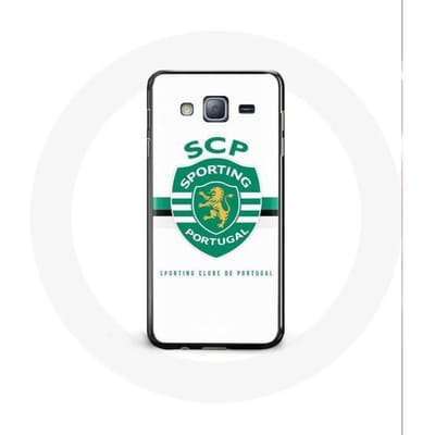 Samsung Galaxy J3 2016 hoesje scp sportieve portugal witte achtergrond