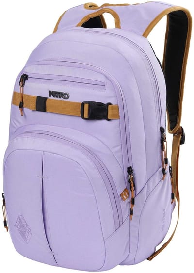 NITRO vrijetijdsrugzak rugzak met laptopvak Daypacker Collection Chase Backpack 35L Lavender paars